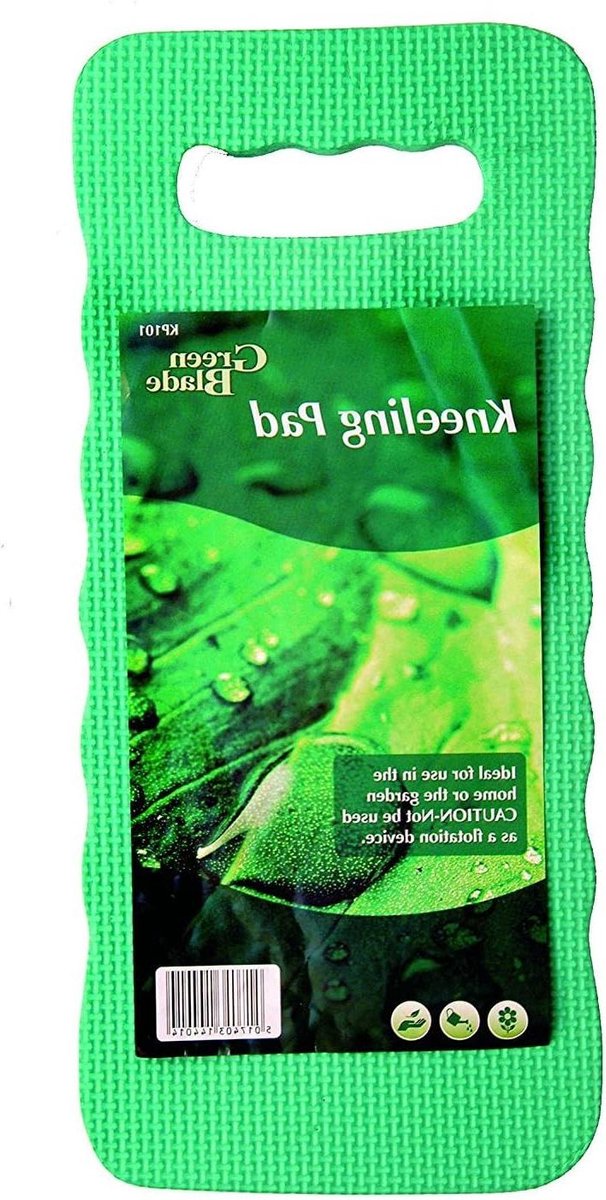 Kniekussen - Tuinkussen - Comfortabel Knielen - Dikke Schuimvulling - 38 x 18 cm - Groen