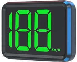 Auto Head Up Display - Snelheidsmeter Projector - Veilig Rijden - Plug En Play - 2 Inch Scherm - Zwart