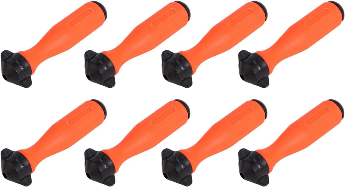 Kettingzaagvijlgrepen - Onderhoudsgereedschap - Gereedschap Onderhoud - Ergonomisch Ontwerp - 8 Stuks - Nylon