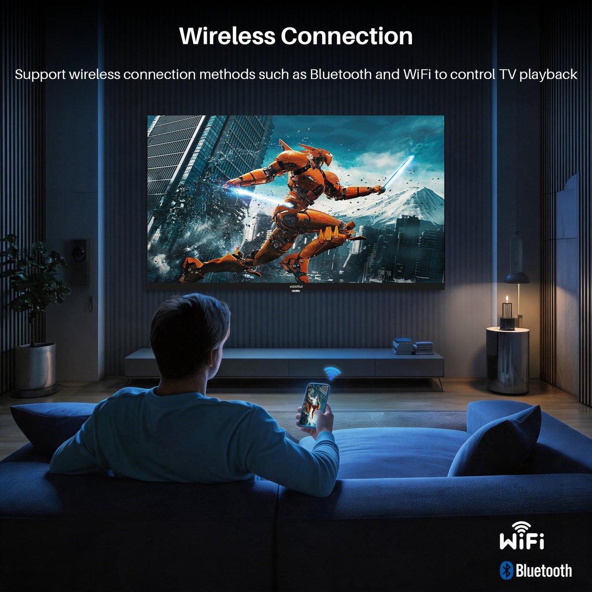 Samsung Koorui 40" Full HD Smart TV - Tizen & Direct LED thumbnail 8