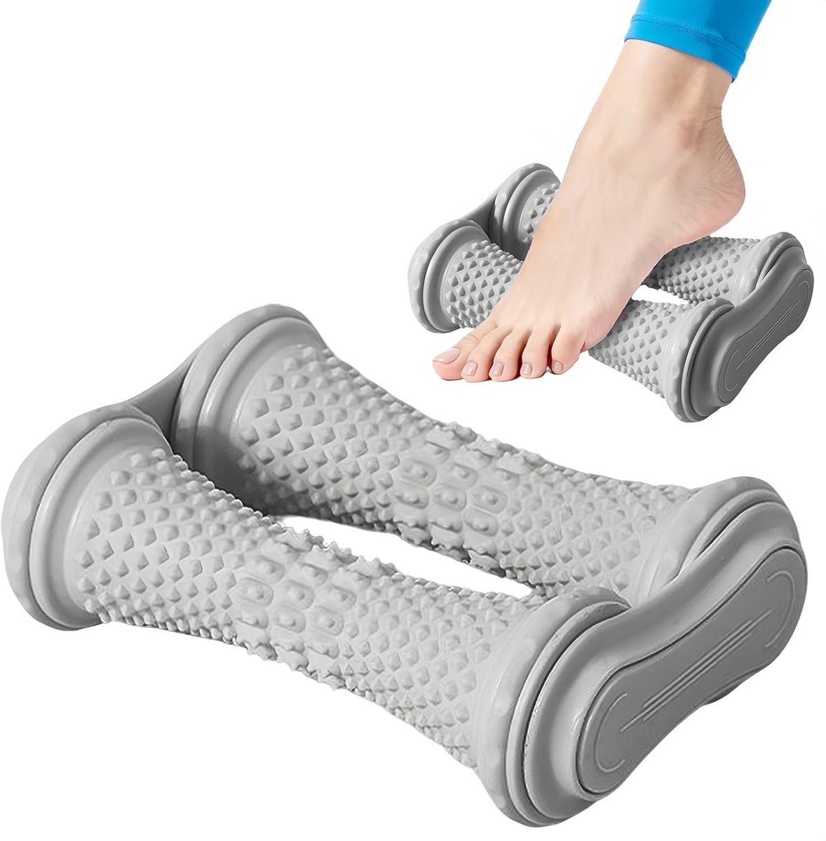Voetmassagerol - Rubber - Draagbaar en Lichtgewicht - Verlicht Pijn bij Plantaire Fasciitis - Voor Thuisgebruik