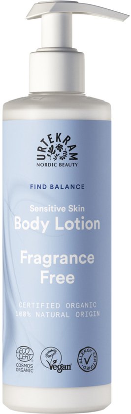 Urtekram Fragrance Free Parfumvrije Bodylotion Gevoelige Huid