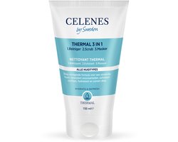 Celenes Thermal 3 in 1 Reiniger Scrub Masker - 150 ml
