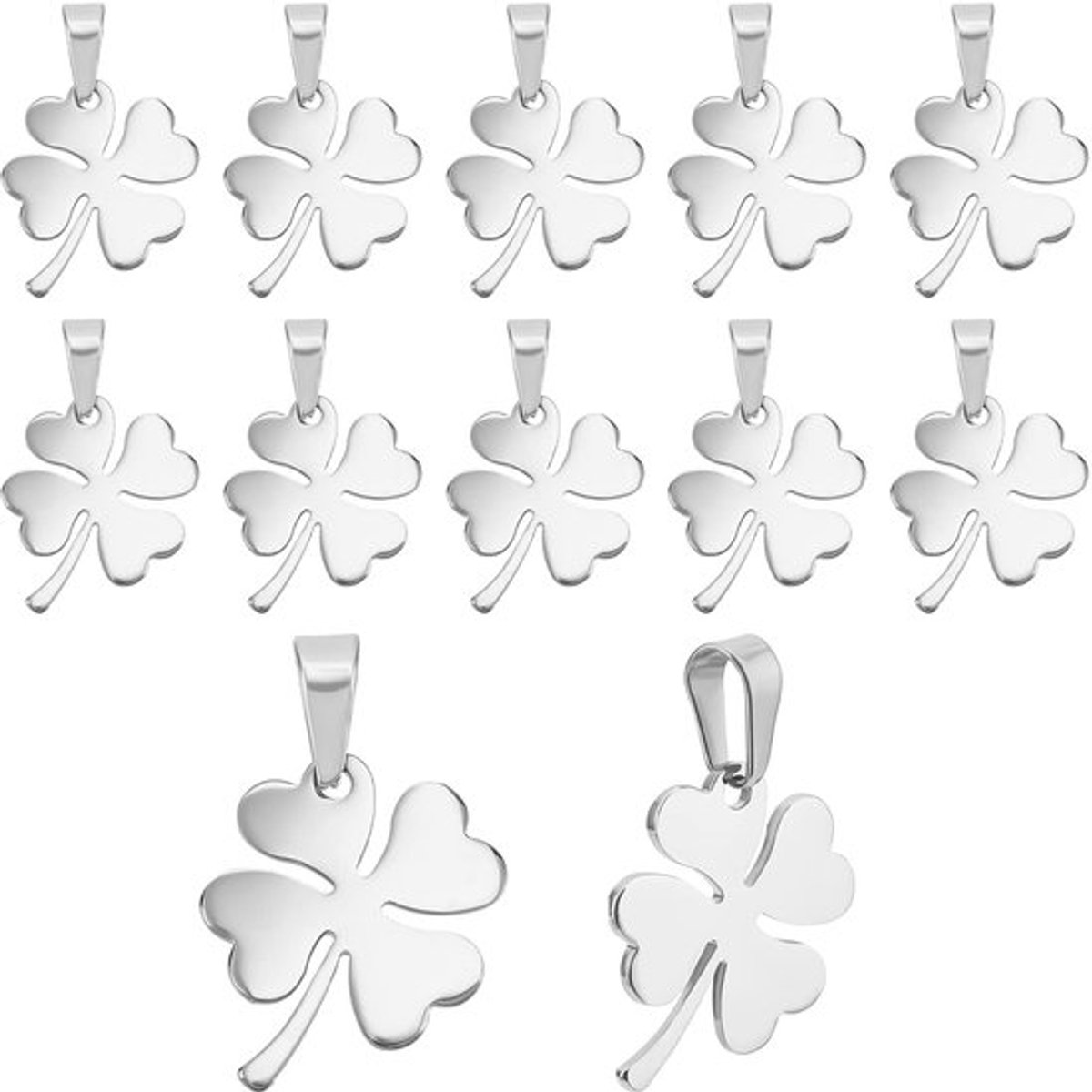 Solidchoice - Dailygoody - Roestvrijstalen blad hanger - DIY sieraden maken - 12