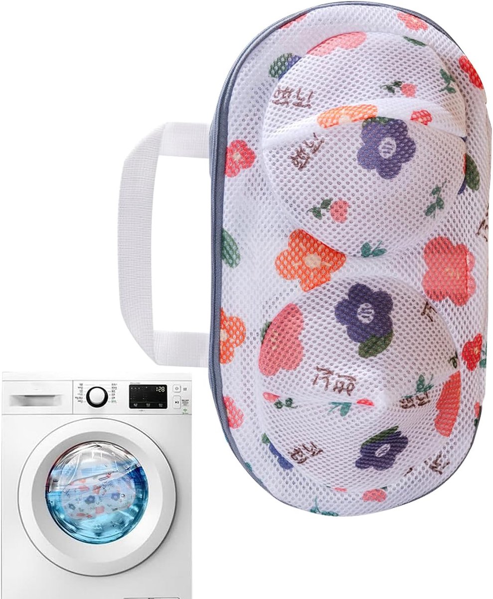 Waszak Beha - Lingerie Beschermer - Wassen Beschermen - Versterkte Rits - 20 x 34 cm - Zonnebloem