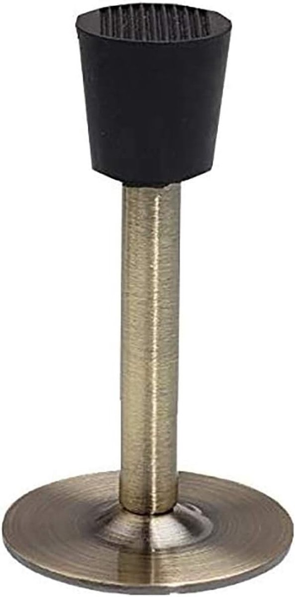 Deurstop - Deurvanger - Muren Beschermen - Roestvrij Staal - Heavy Duty - Zilver