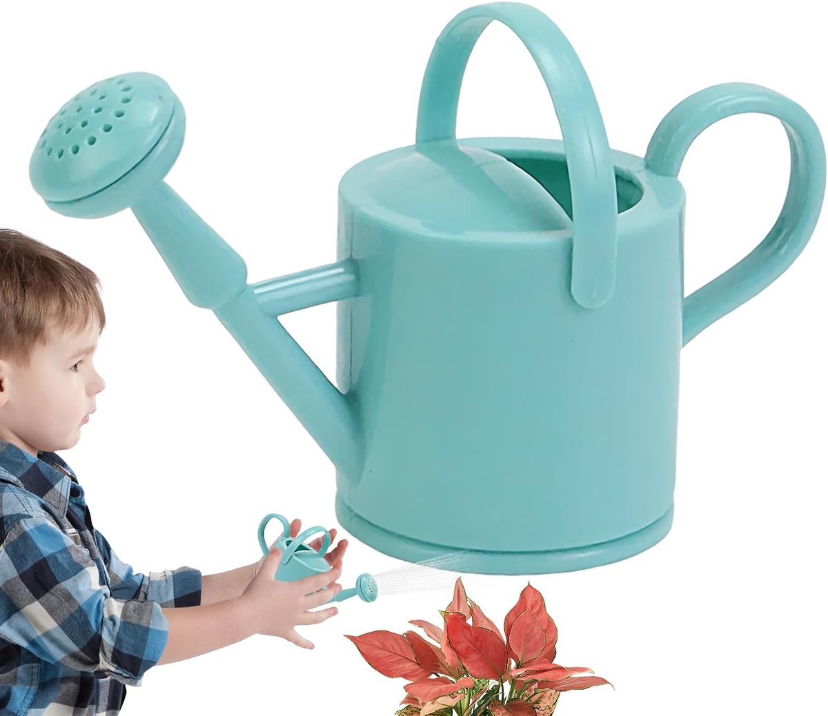Kindertuinieren Set - Wateren Speelgoed - Planten Verzorgen - 360 Graden Rotatie - 5 x 10 x 5 cm - Groen