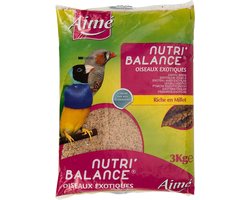 Vogelvoer voor Exotische Vogels - Zaadmix - Complete Maaltijd - Evenwichtig en Smakelijk - Voor Huisdieren