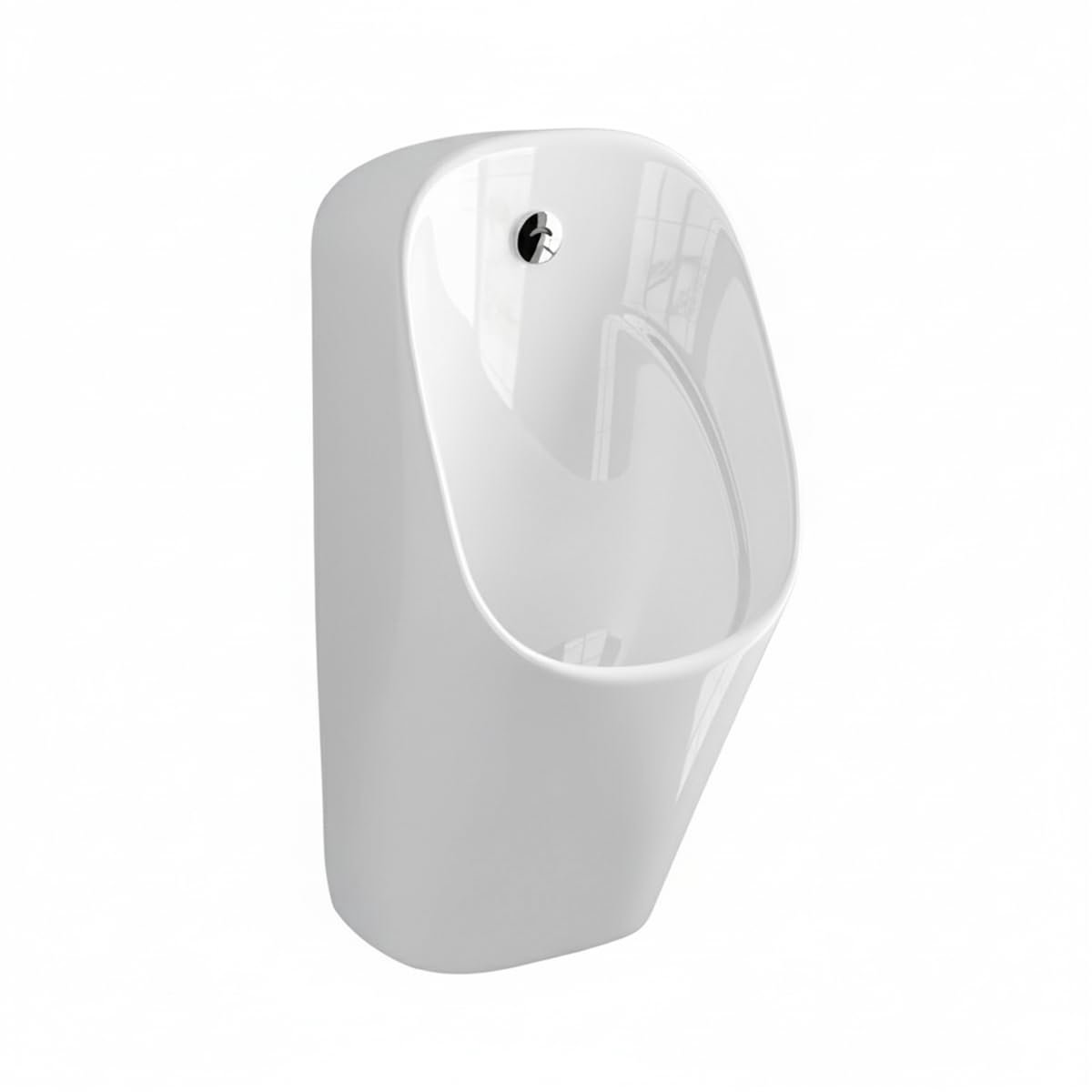Urinoir met sensor - Automatisch urinoir - Hygiënisch gebruik - Contactloze spoeling - 30 x 69 cm - Wit