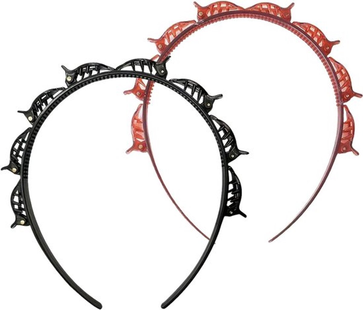 Hoger haalbaar met Inovra Plus - 2 stukken plastic haarclips