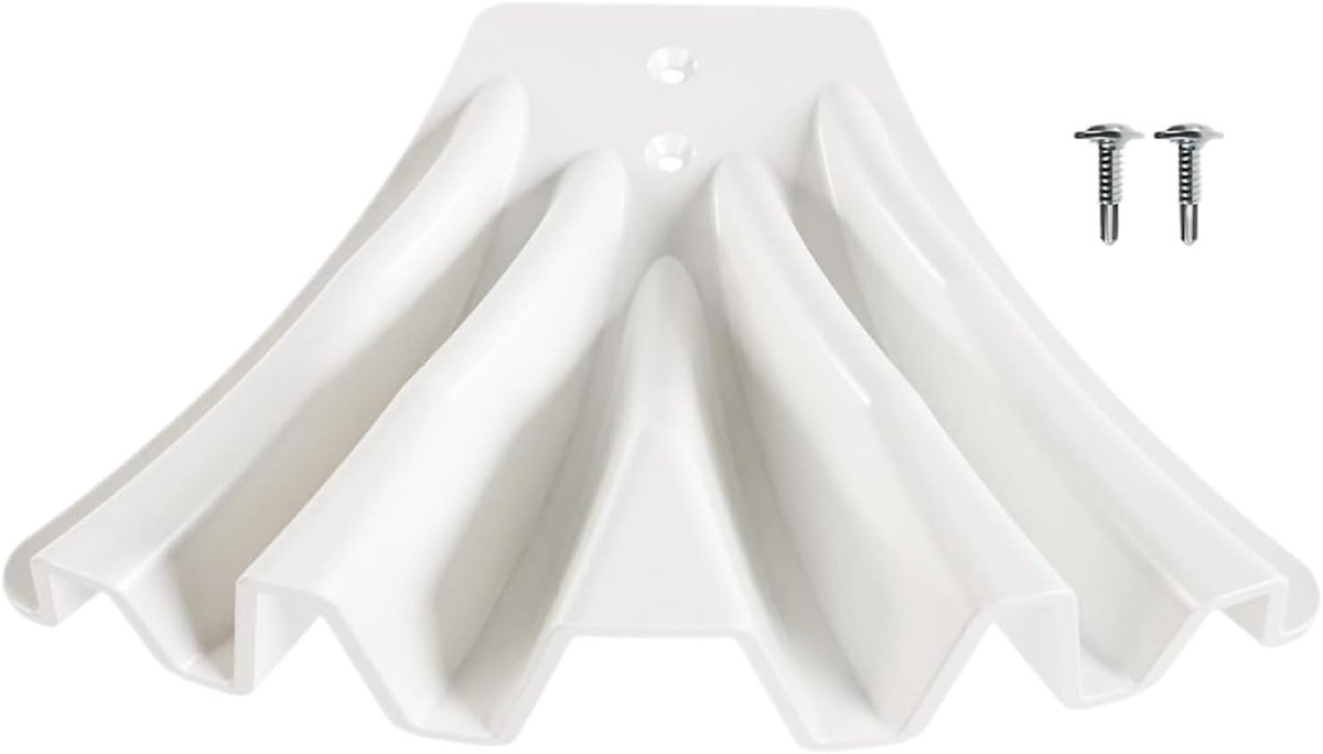 Regenpijp Omleider - Waterafvoer Hulpstuk - Wateroverlast Voorkomen - Robuuste PP Constructie - 127 x 96 cm - Wit