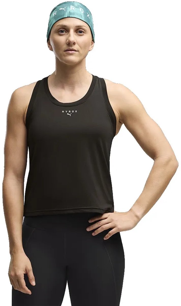 Puma X Hyrox Pwrmode Mouwloos T-shirt Vrouw Zwart