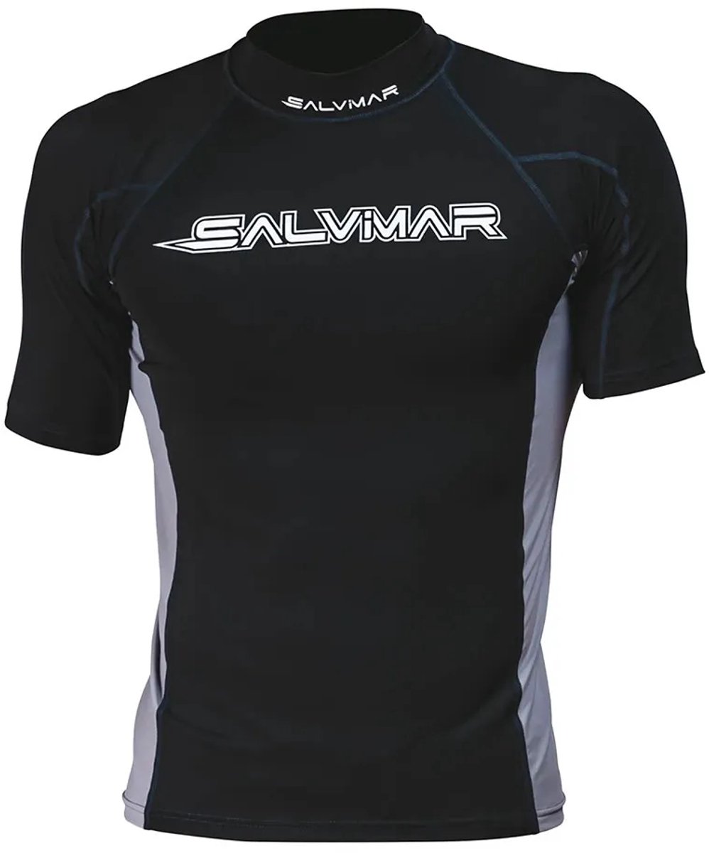 Salvimar Oasi Korte Mouw Rash Guard Zwart L Man