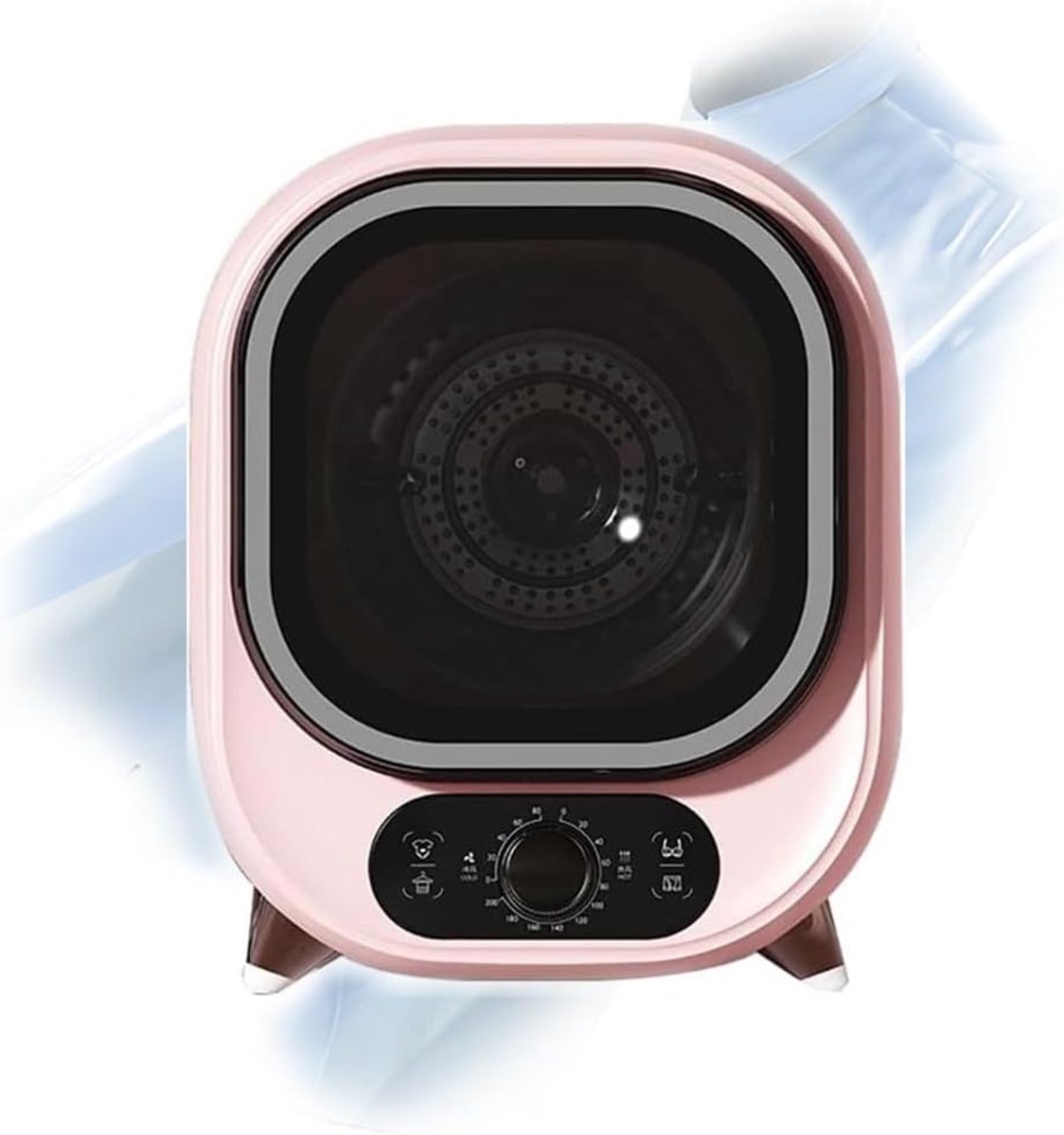 Mini Droger Compacte Wasdroger Snel Kleding Drogen Stil Werking 35dB 5kg Capaciteit Wit