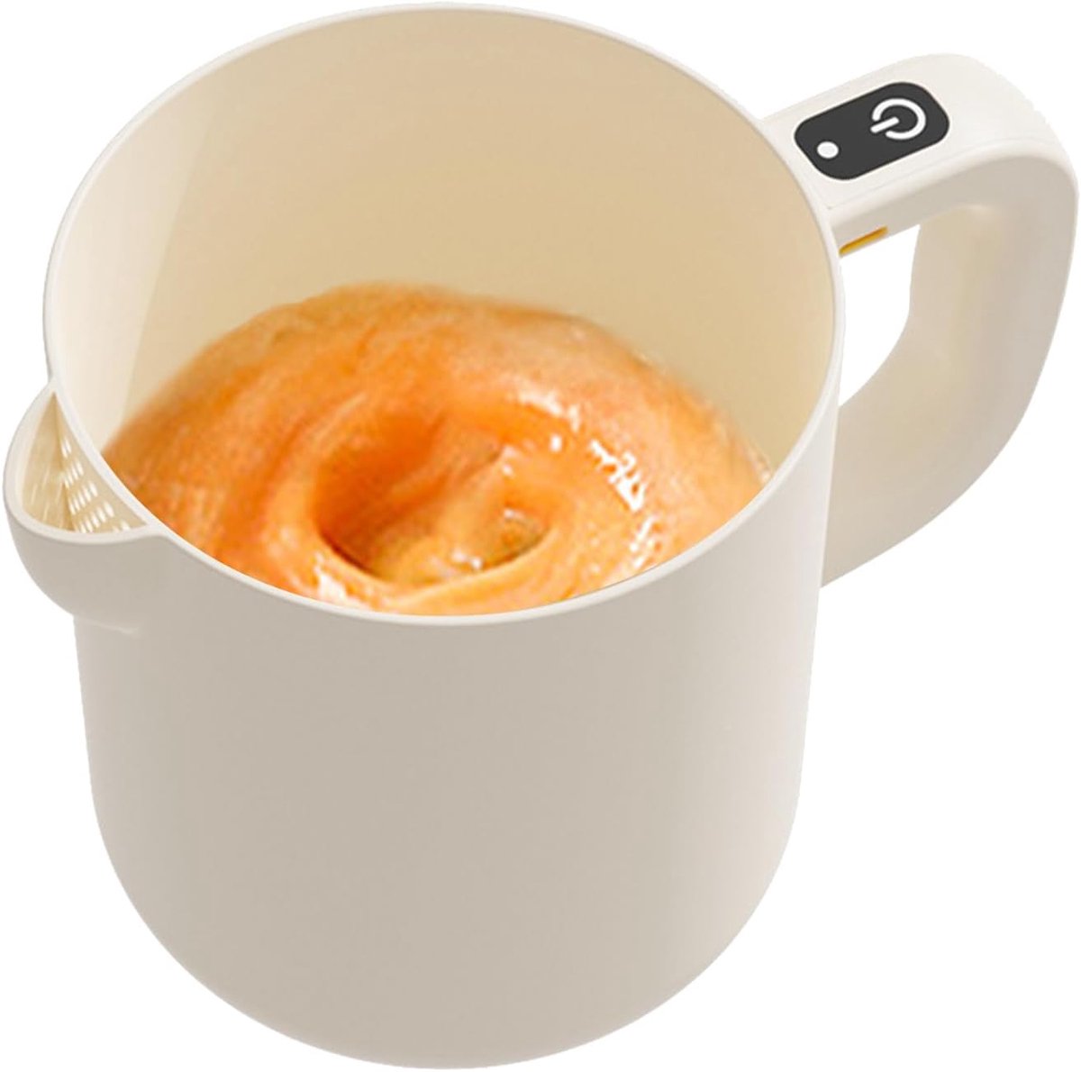 Elektrische Eierklopper - Klopmachine Mixer - Keuken Bakken - Zelfreinigend Ontwerp - 1 Liter Capaciteit - Beige