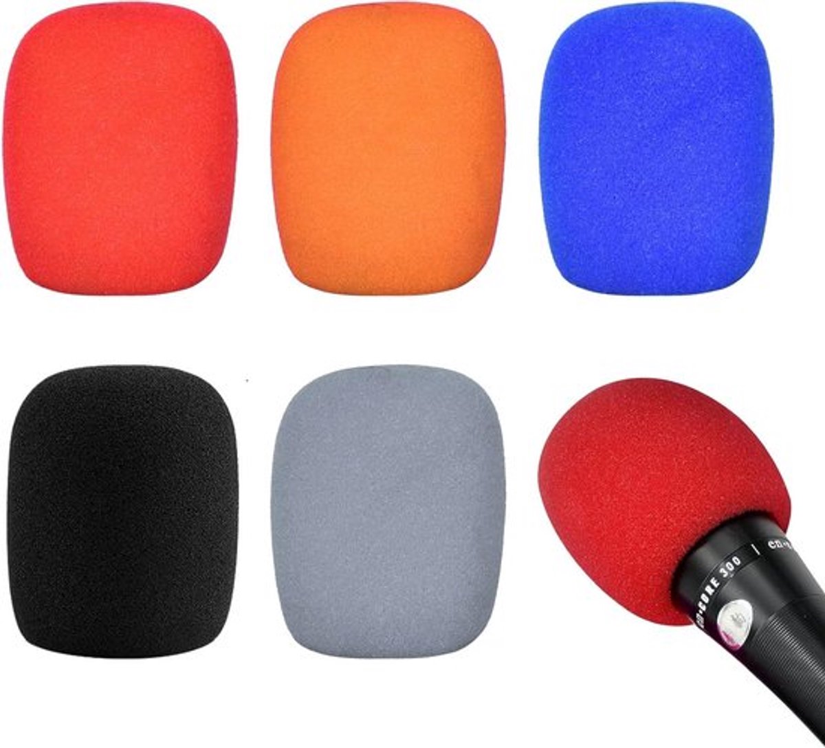 Hoofdtelefoon microfoonhoes voor podcasten Inovra Plus
