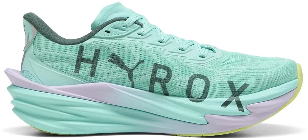 Puma Deviate Nitro 4 X Hyrox Hardloopschoenen Vrouw Mint
