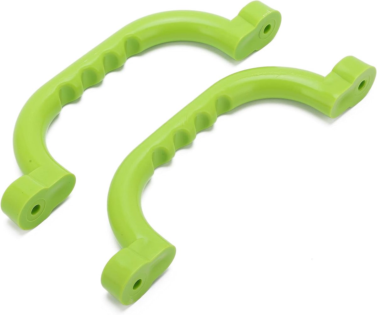 Veiligheidshandgrepen Klimrek - Schommelhandgrepen Speeltoestel - Actief Spelen Stimuleren - Antislip Gestructureerd Oppervlak - 24 x 9 x 3 cm