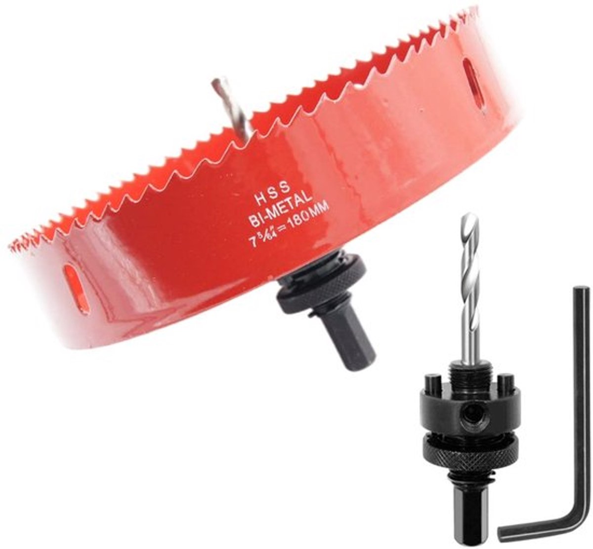 MTTProducts - Crown 180 mm - Heavy Duty Boorstuk - Ideaal voor Hout en PVC