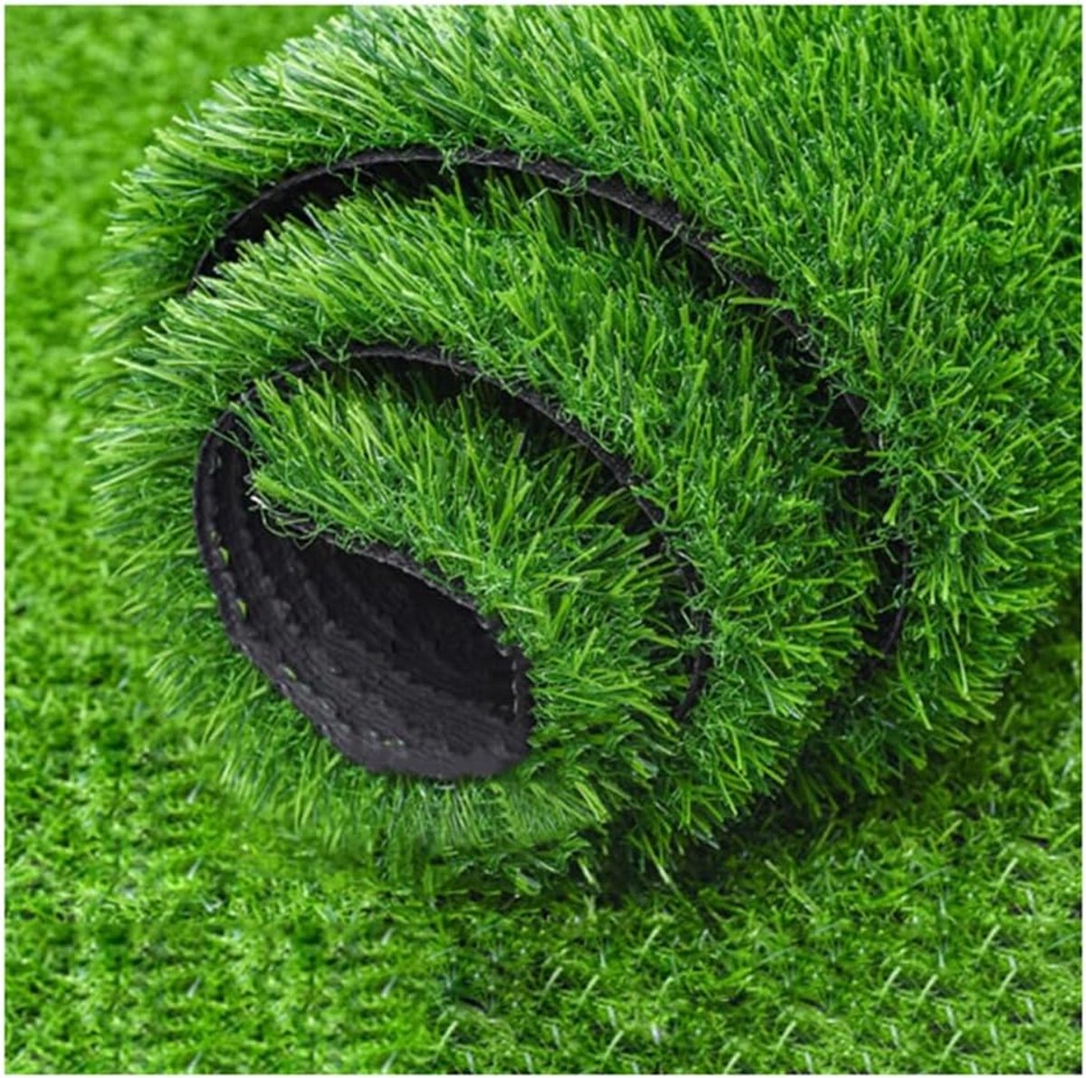 Kunstgras Realistisch - Nepgras Deluxe Gazon - Tuin Decoratie - 2CM Dik Hoge Dichtheid - 2x10 Meter - Groen