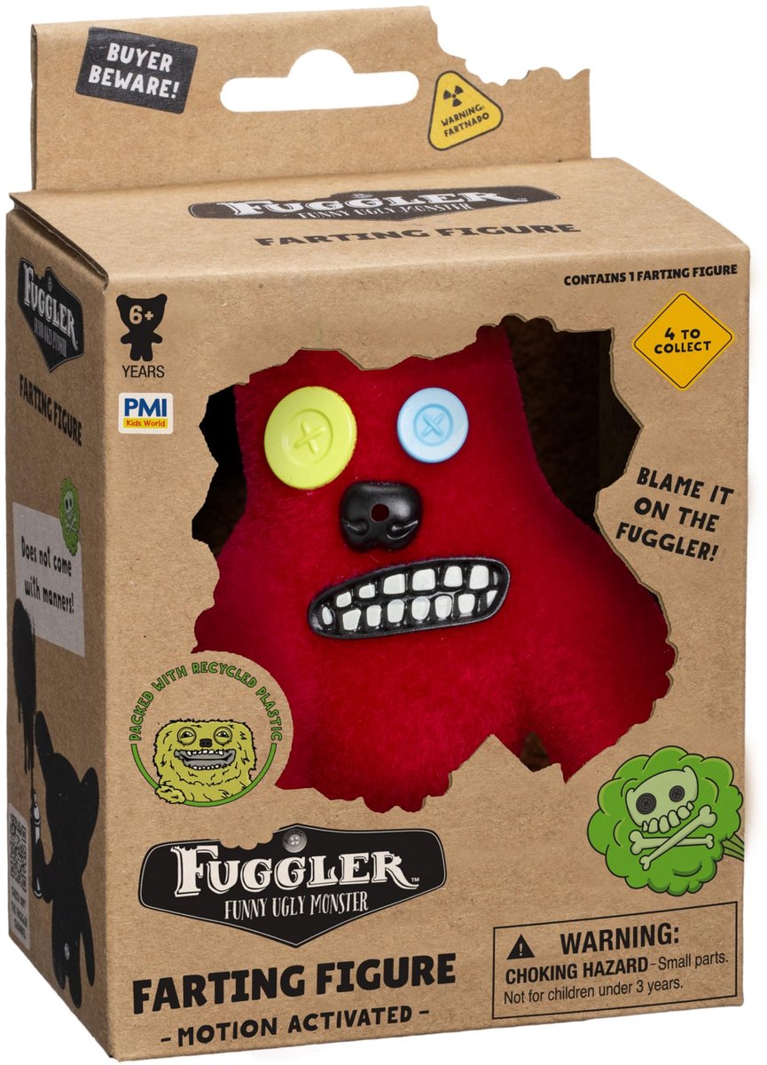 SnelShoppen - Bizak Fuggler Elektronische Scheetfiguur met Bewegingssensor - 9 cm - Verzamelen - Voor Jongens en Meisjes vanaf 4 Jaar - 4 Modellen