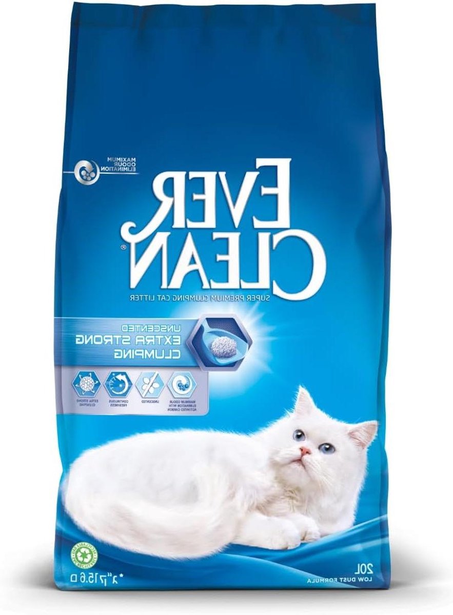 Kattenbakvulling Klonterend - Klei Vulling - Schone Kattenbak - Extra Sterke Klonten - 20 Liter - Niet Van Toepassing