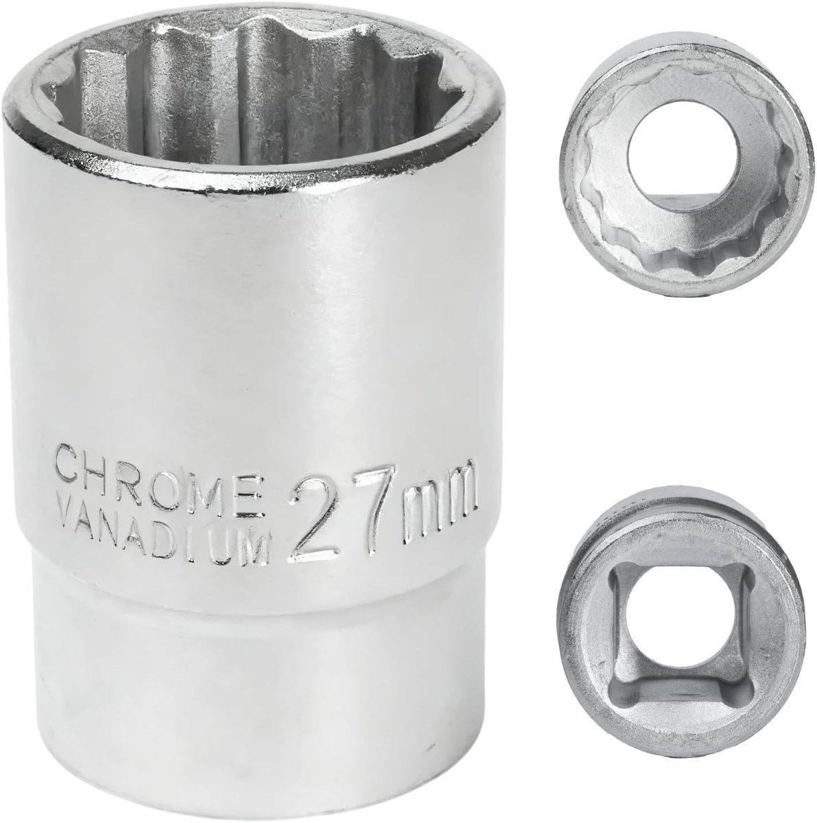 3/4 inch 12-zijdige steeksleutel 27 mm, CR-MO staal, ideaal voor professioneel gebruik en onderhoud
