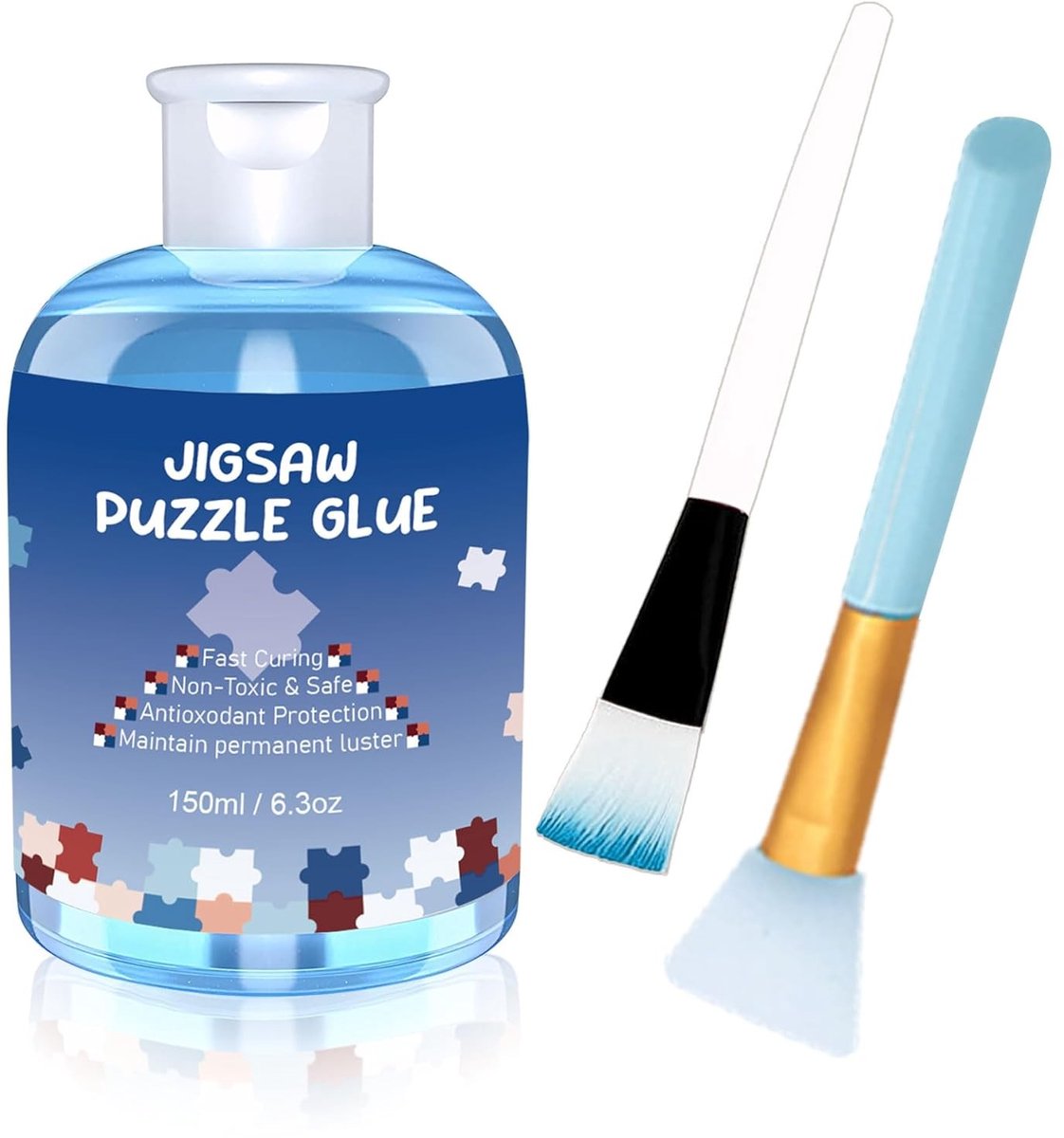 Puzzle lijm 150 ml voor het behoud van de schoonheid van 1000 stukjes puzzels, essentieel accessoire voor puzzelliefhebbers