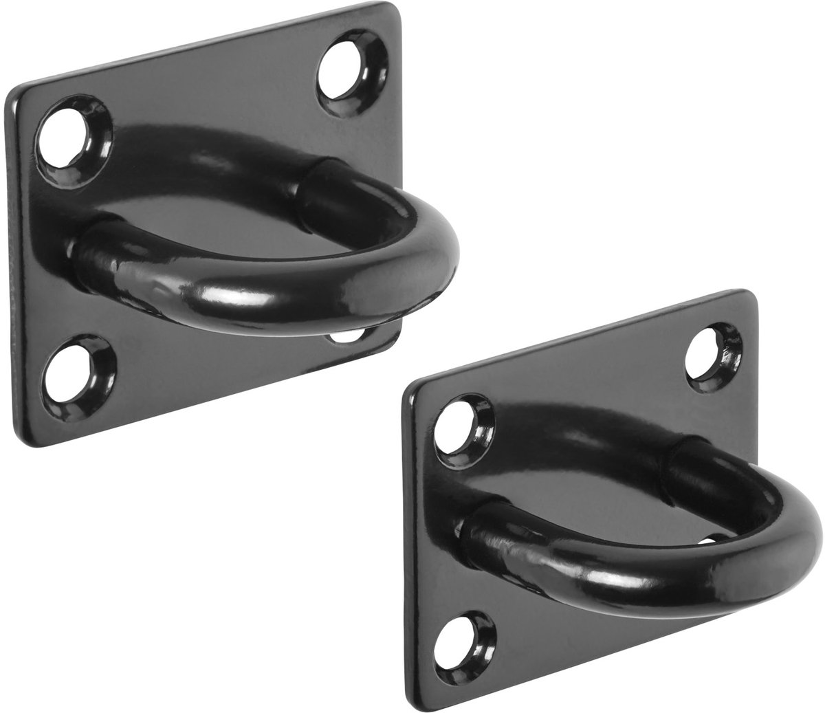 2 x sjorogen 50x40 V2A roestvrij staal SS304 zwart