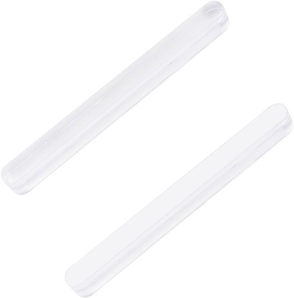 Trekknoppen 2 Stuks - Zelfklevende Handgrepen - Duidelijke Lijm - Verdikte Grip - Modern Meubelaccessoire - 110 mm - Deurgrepen
