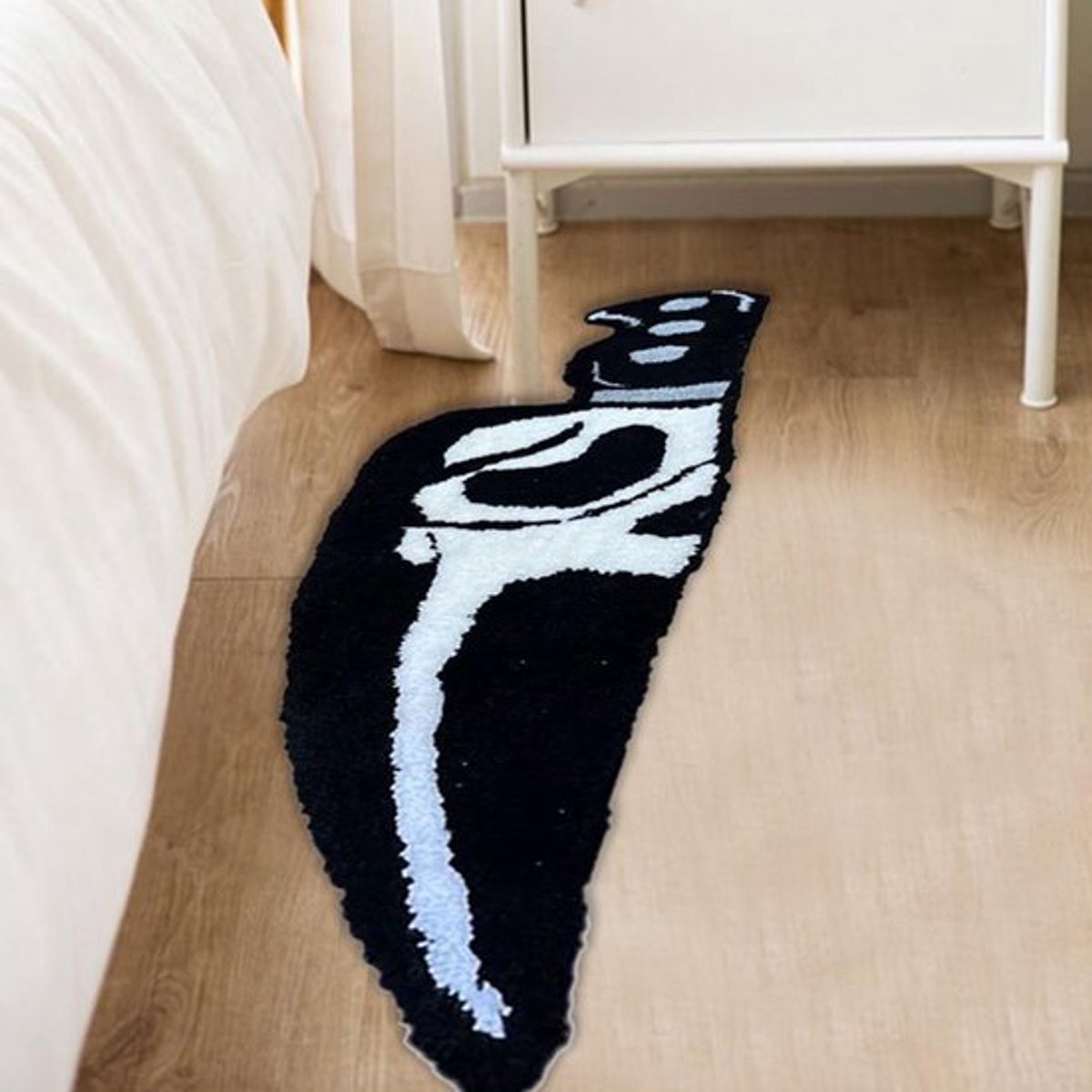 Badmat Slijtvast - Halloween Tapijt - Welkomsttapijt - Uniek Ontwerp - Horror Decor - 88,9 cm