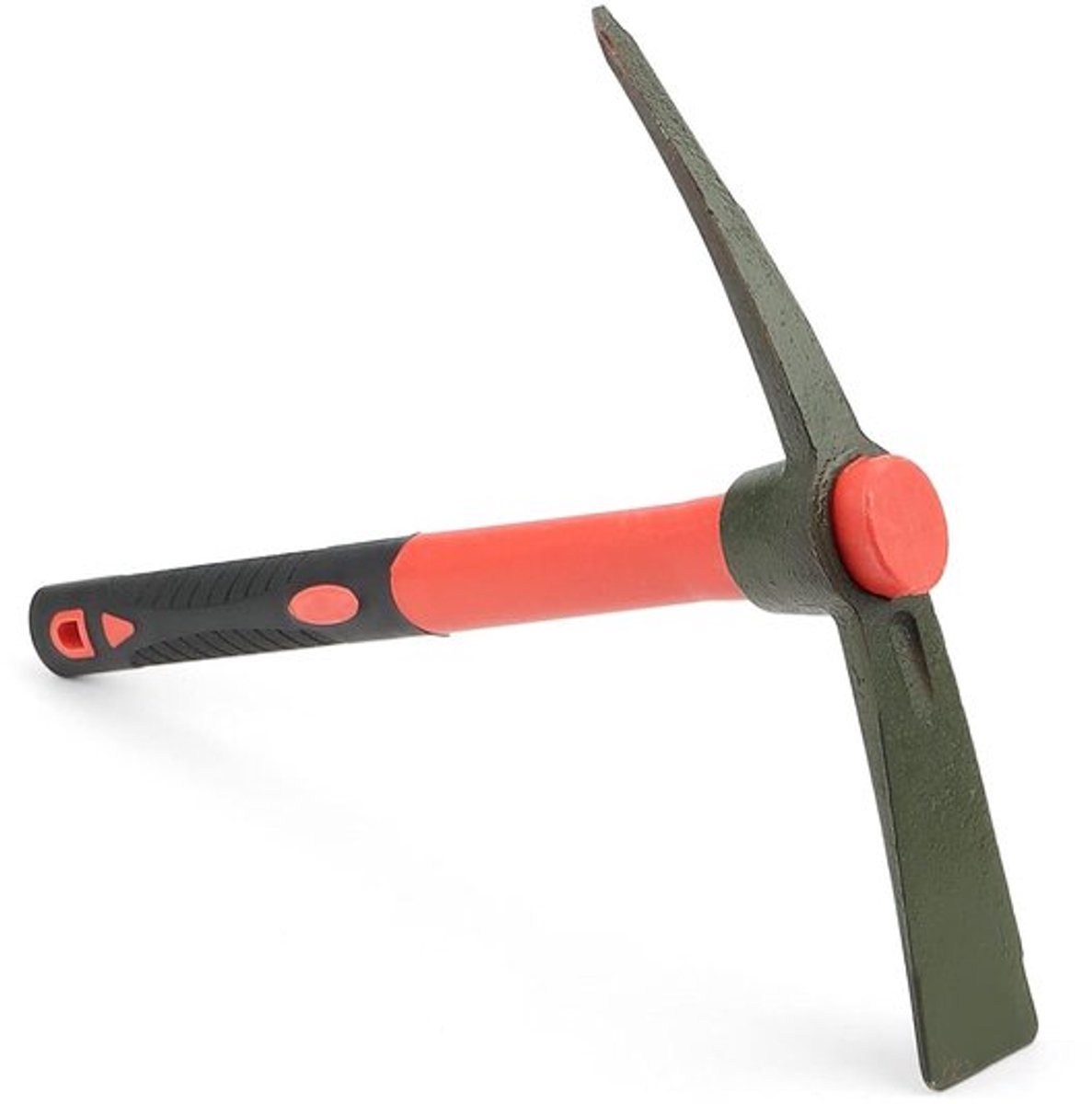 15 Inch Pick Mattock met Handvat, 38x29cm Tuin Mattock, Ideaal voor Tuinieren, Planten en Kamperen