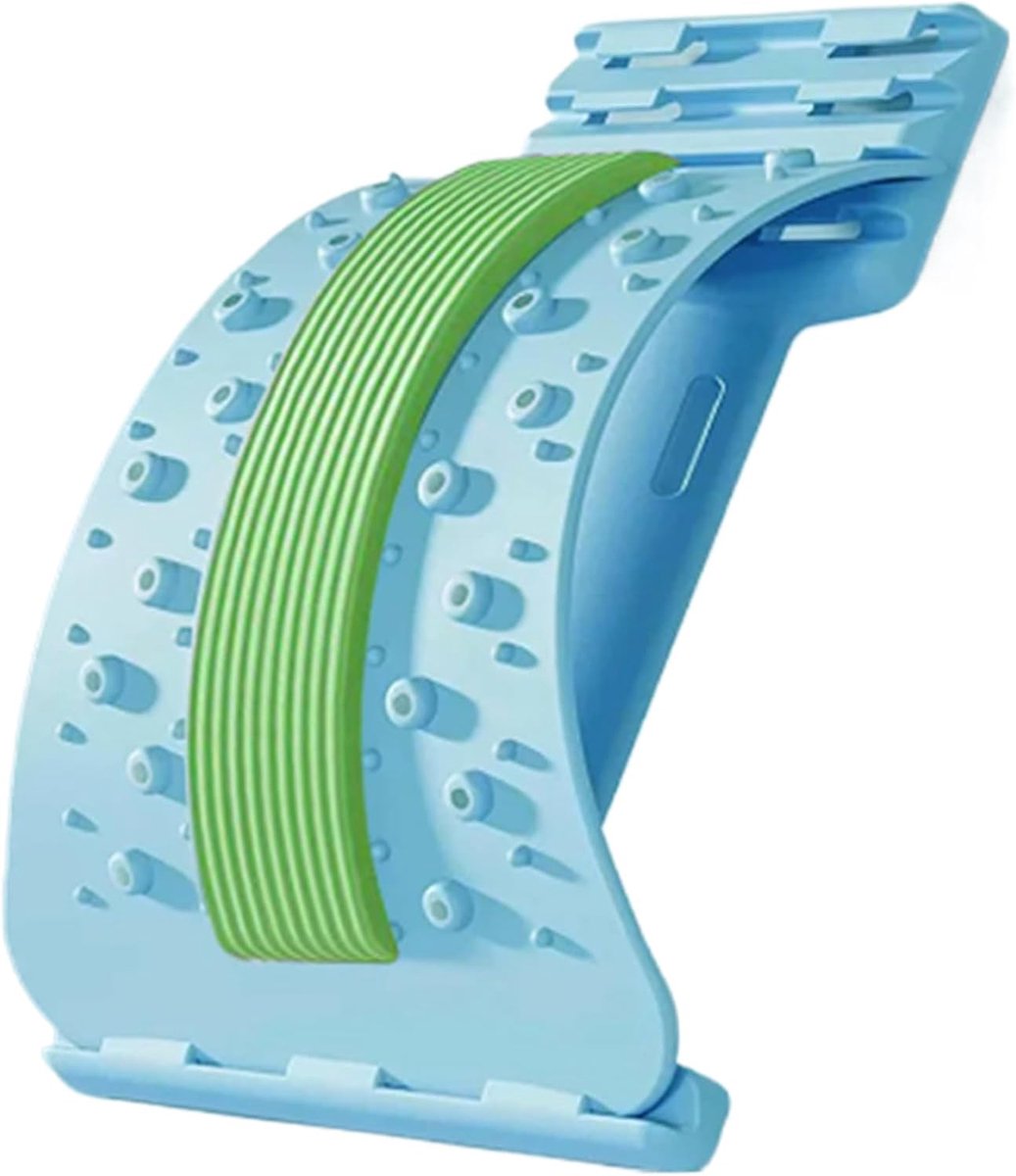 Massage Back Stretcher, Back Stretcher 3-niveau verstelbare, niet-slip lumbale wervelkolomcorrector Massager, draagbare achterste scheurapparaat- en ontspanning met magnetische