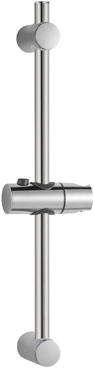 SnelShoppen - Douche-verhogingsstang 70 cm wandgemonteerd met verstelbare afstand 38-67 cm voor douchekop, ideale douchestang voor badkamer, stevig en