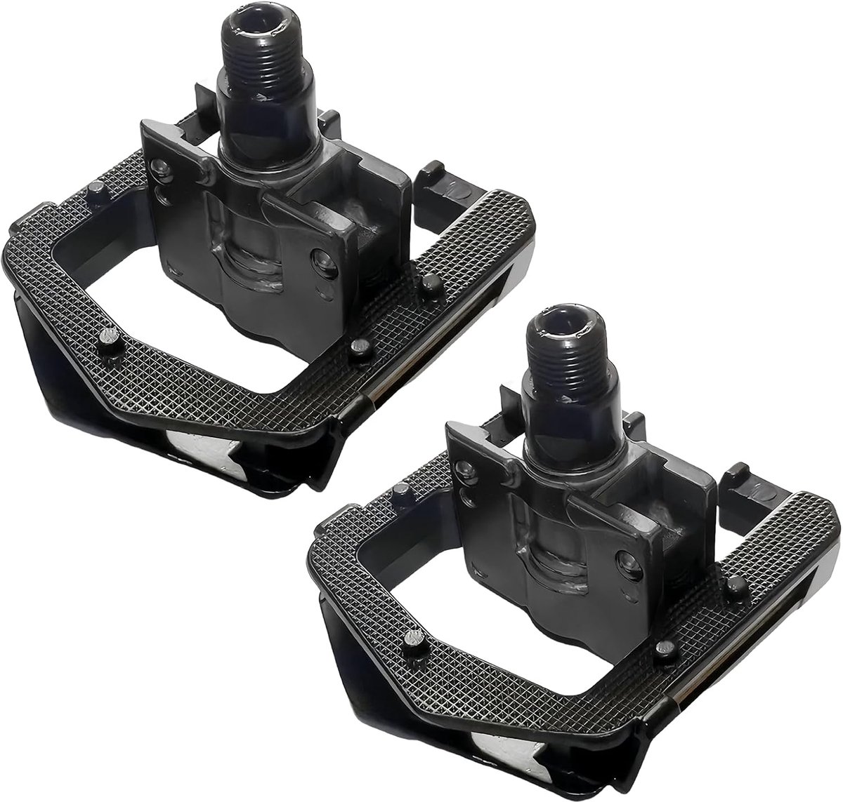 SnelShoppen - Opvouwbare Fietspedalen, Antislip, Reflectoren, 1 Paar, voor Mountainbike, Vouwfiets, Racefiets, Ideaal voor Fietstochten en Avonturen