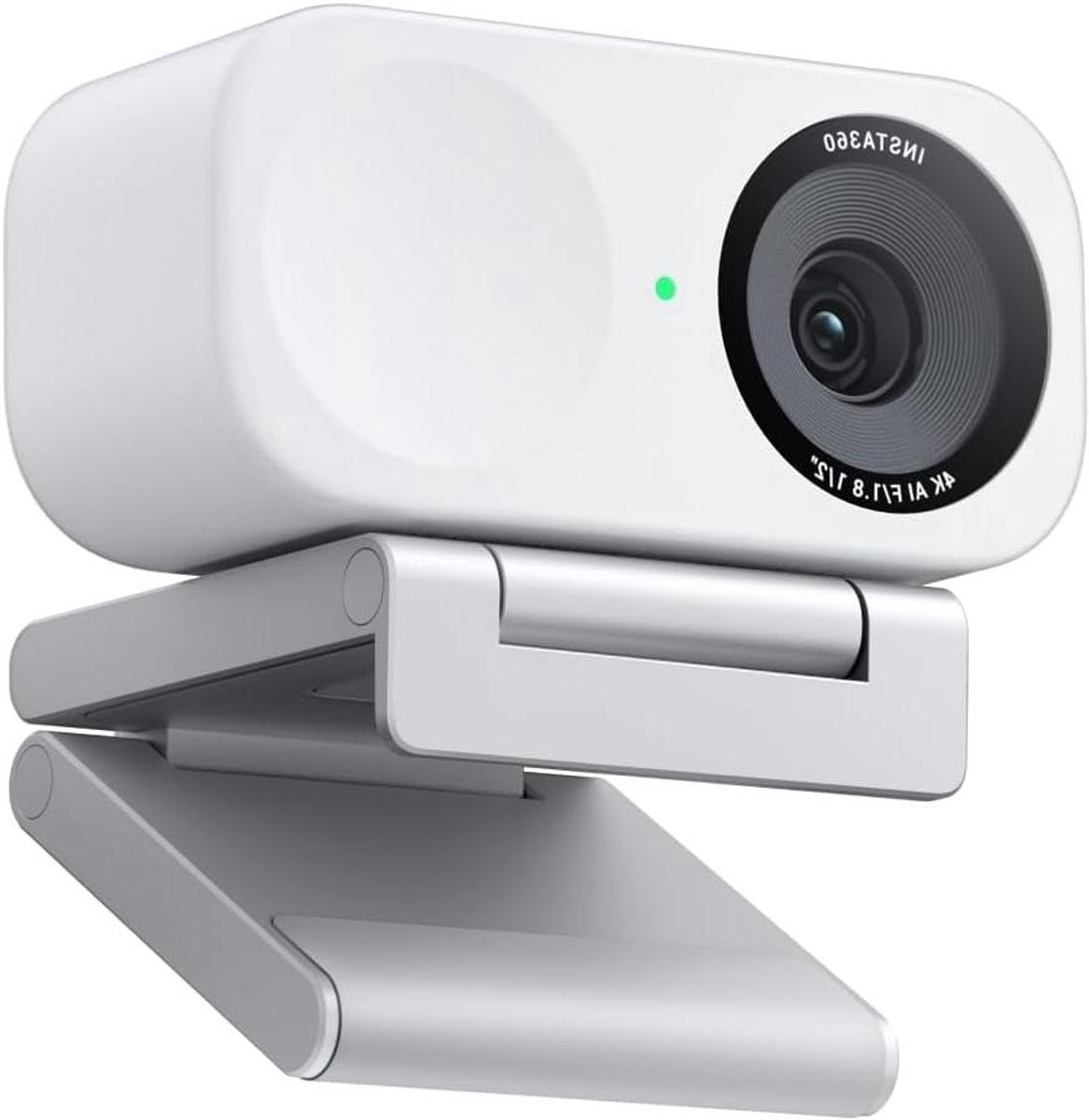 4K Webcam - Webcamera PC - Professionele Streaming - AI Ruisfiltering - 1/2" Sensor - Wit