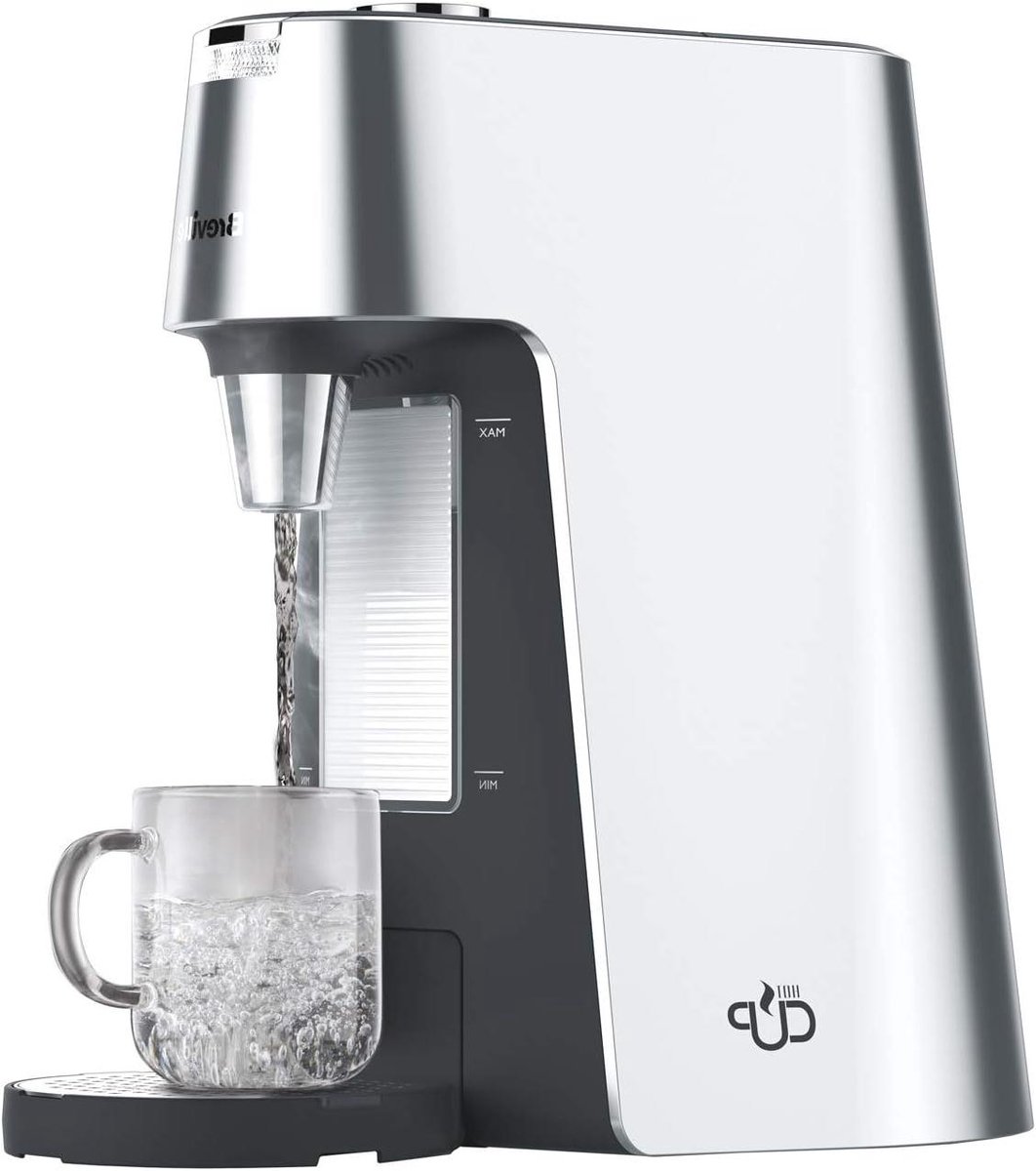 Heetwater Dispenser - Waterkoker Apparaat - Snel Drankjes Maken - Variabele Dosering - 2 Liter Capaciteit - Zilver