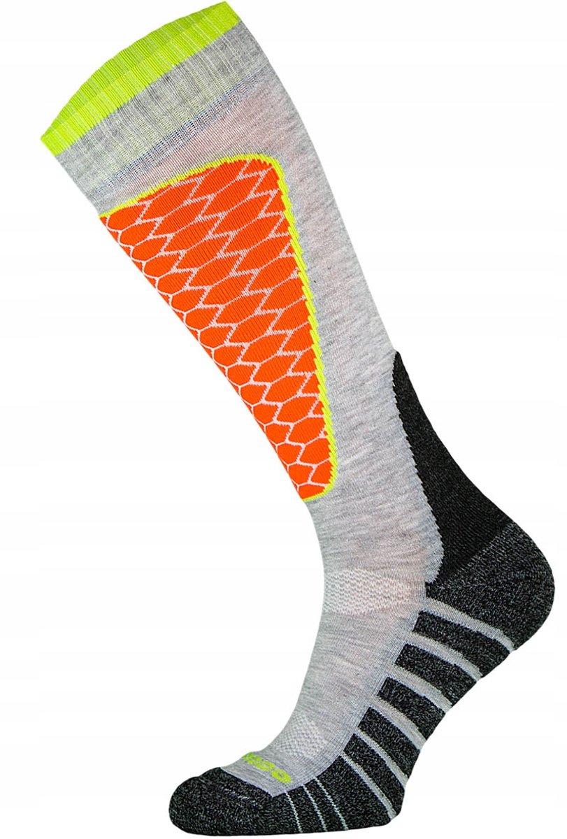 Comodo SK1 Kinder Skisokken Warm & Ademend Grijs
