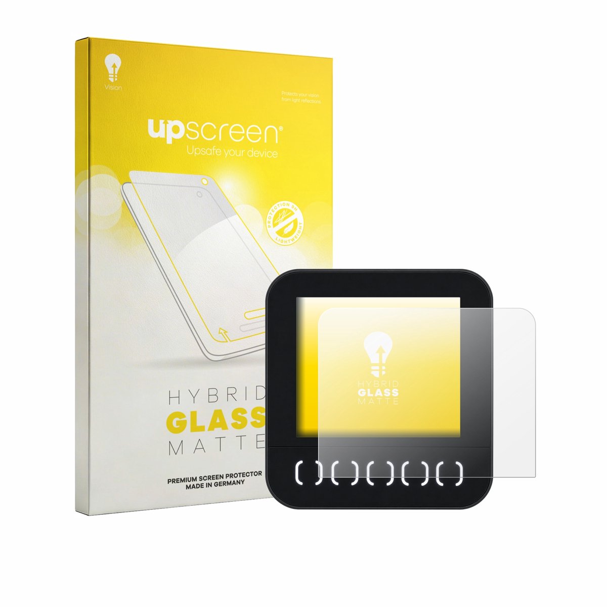 upscreen - Screenprotector voor Först TR8D - Folie Beschermfolie Beschermglas matte