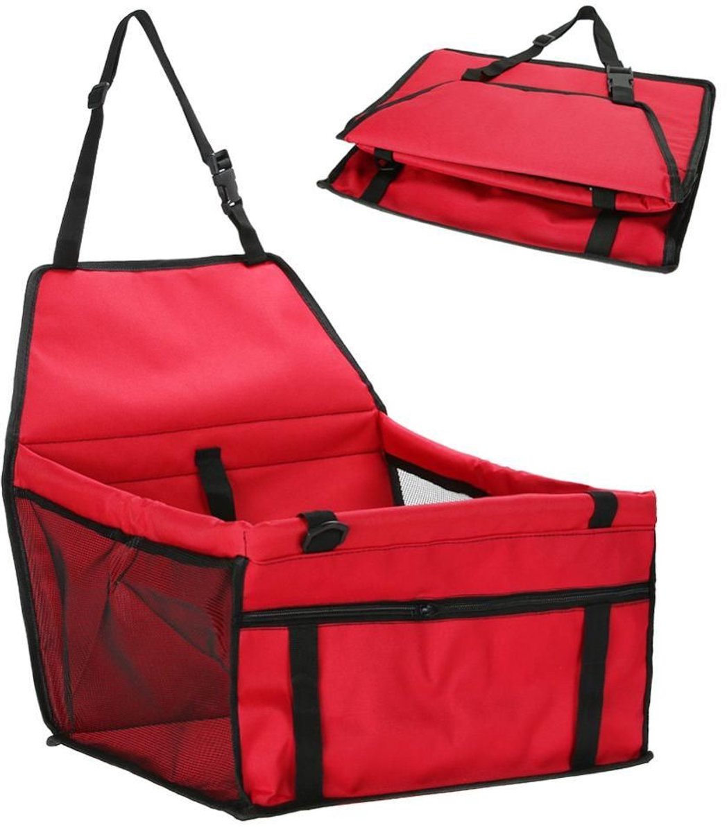 Veiligheidsautostoel voor hond, 43x27x28cm, Grijs