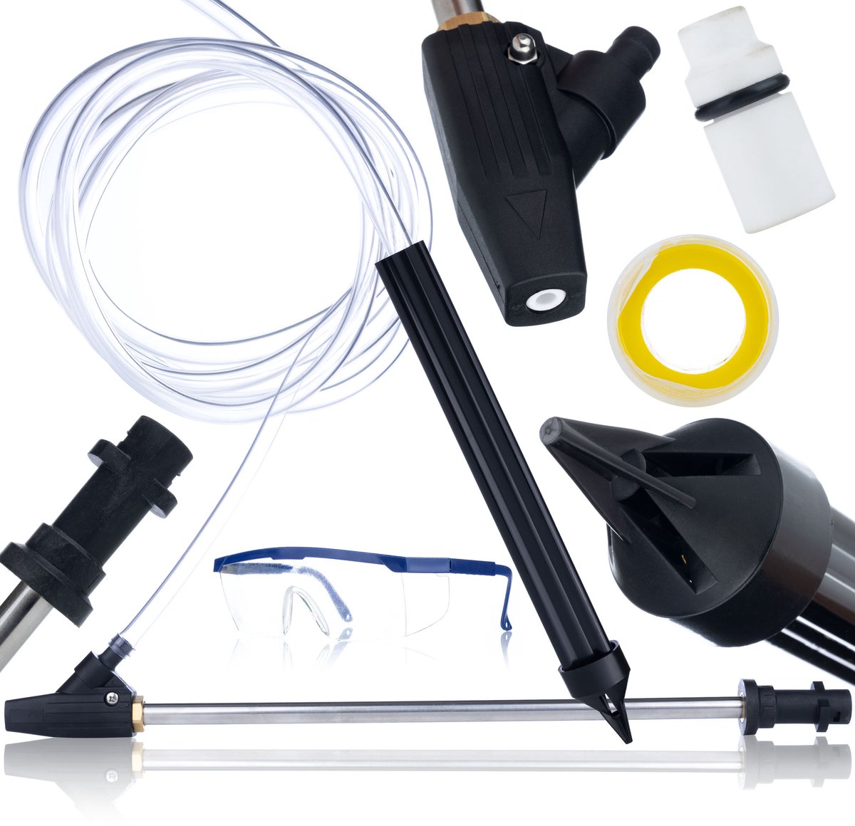 Rosfix Zandstraalset Vervanging Injector - Ceramische Spuitmond - 160 bar 10 L/min - Geschikt voor Kärcher