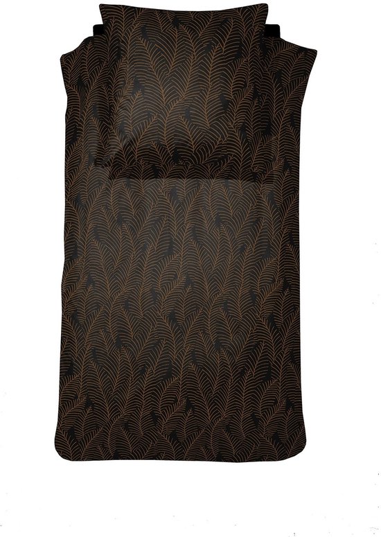 Damai Bellezza - Dekbedovertrek - Satijn - 140x200/220 cm - Zwart + 1 kussensloop 60x70 van Damai — afbeelding 2