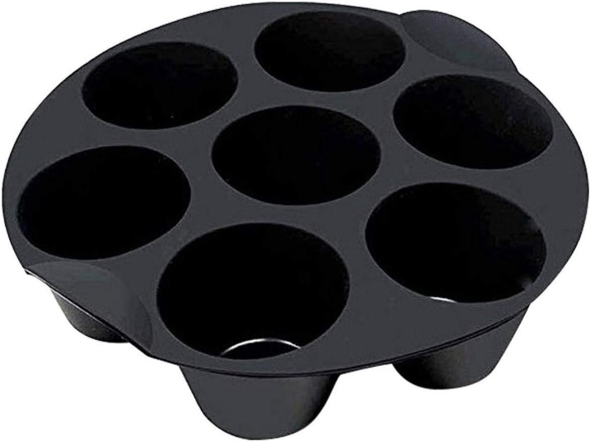 Siliconen Muffinvorm voor Airfryer - 18cm/21cm - 7 Laags - Perfect voor Cake en Gebak