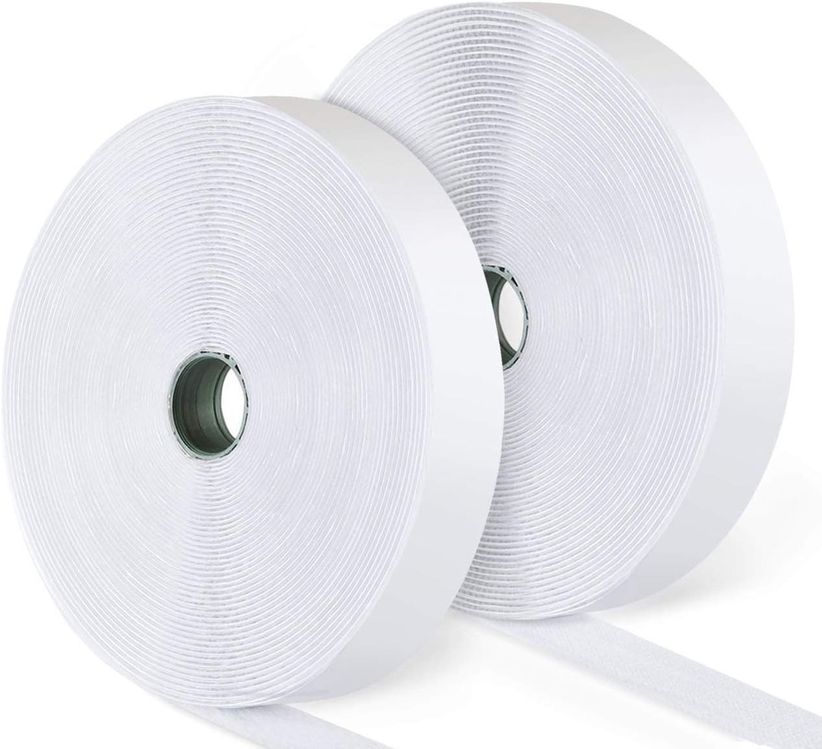 SnelShoppen - 15m Tape, Zelfklevende Tape, Zware Duurzame Herbruikbare Dubbelzijdige Plakband, 20mm, Wit - Perfect voor Huishoudelijk Gebruik en Tijde