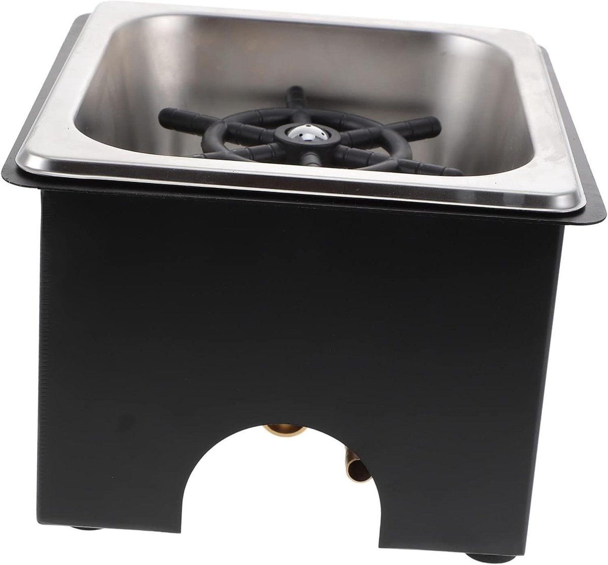 Glazen Bekerspoeler - Flessenspoeler Bar - Snel Glazen Reinigen - Roestvrijstaal - 18x16.5cm - Diverse kleuren