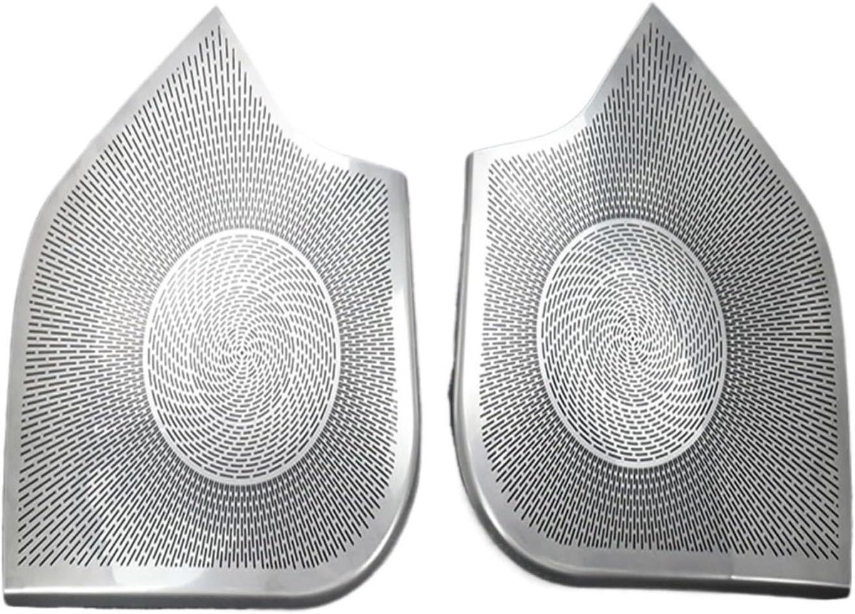 Luidsprekerhoezen Auto - Audio Trim - Interieur Decoratie - Duurzaam Materiaal - 1 Set - Zwart