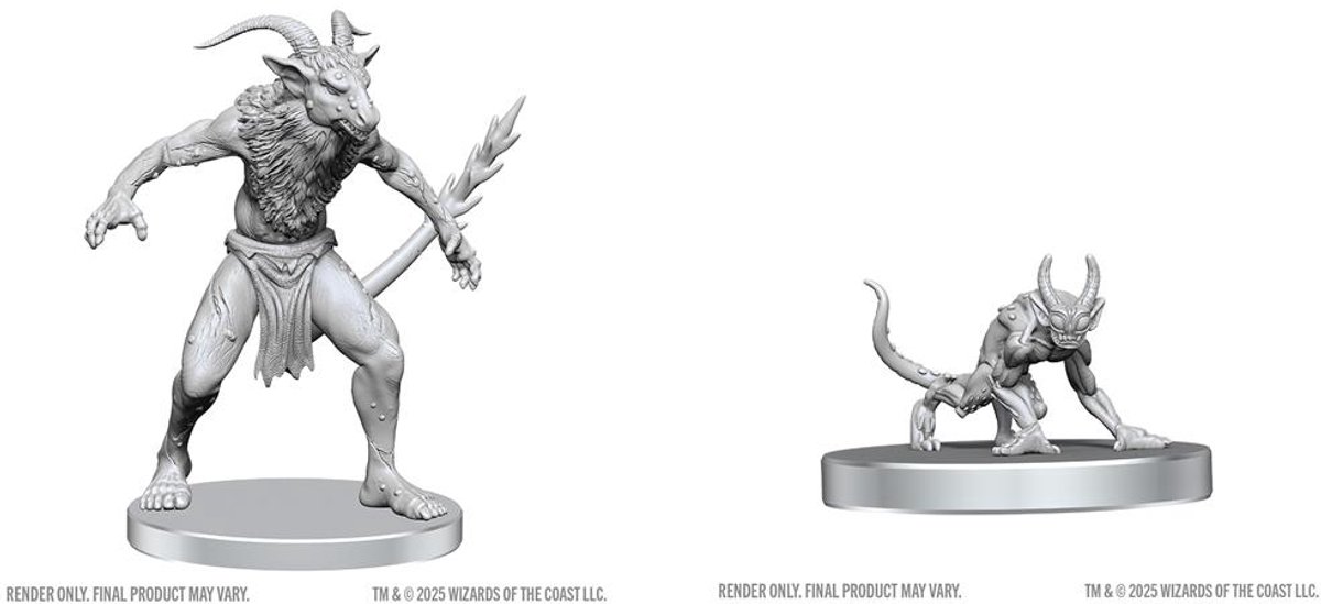 D&D Nolzur's Marvelous Miniatures Bulezau & Quasit