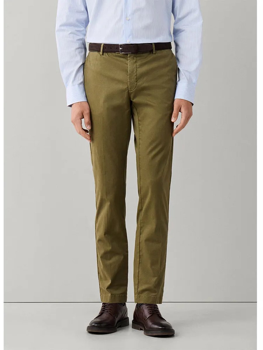Hackett Kensington Chino Broek Groen 30 / 32 Man