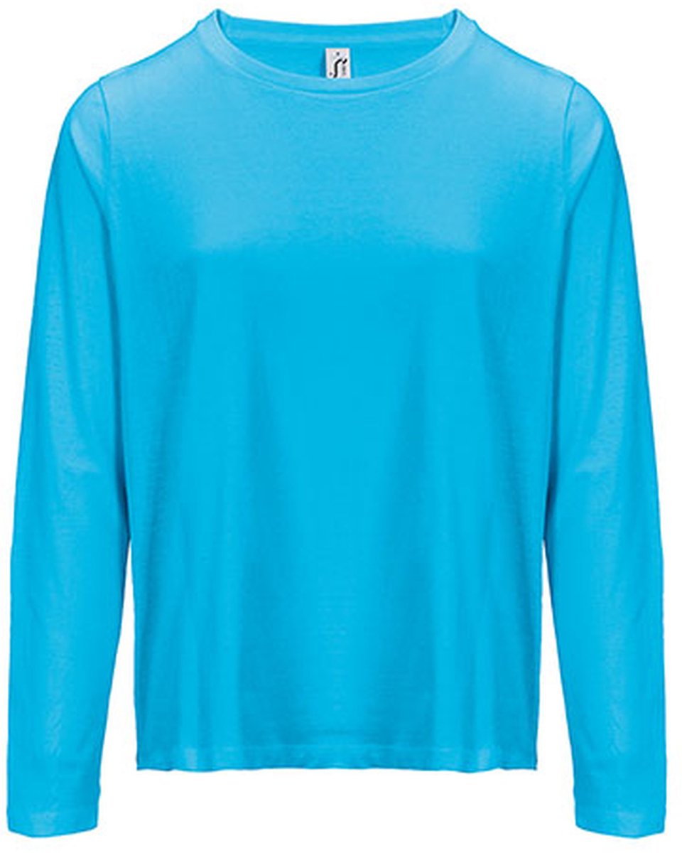 SOL'S Women´s Monarch Long Sleeve T-Shirt L04443 - Aqua - S