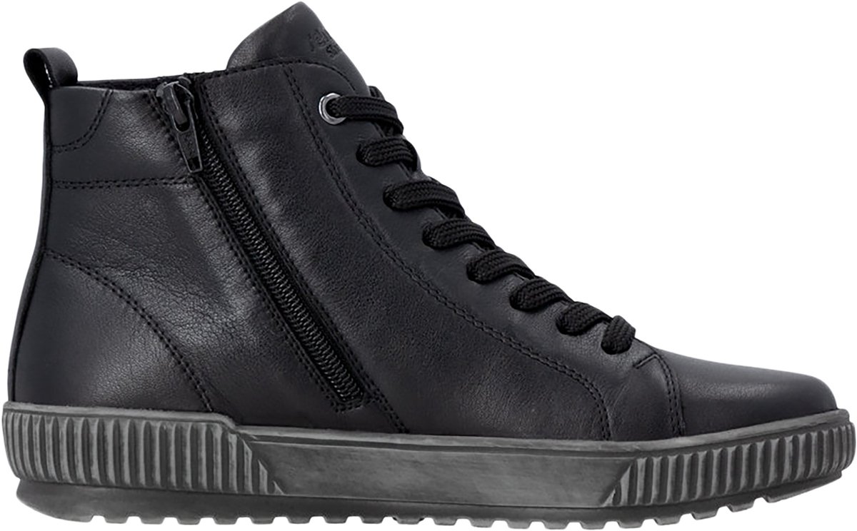 Hoge leren sneakers